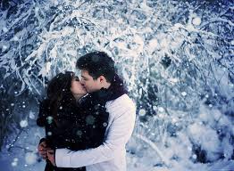 kiss snow