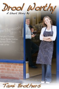 Woman standing in doorway of restaurant smiling