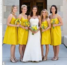 yellow wedding